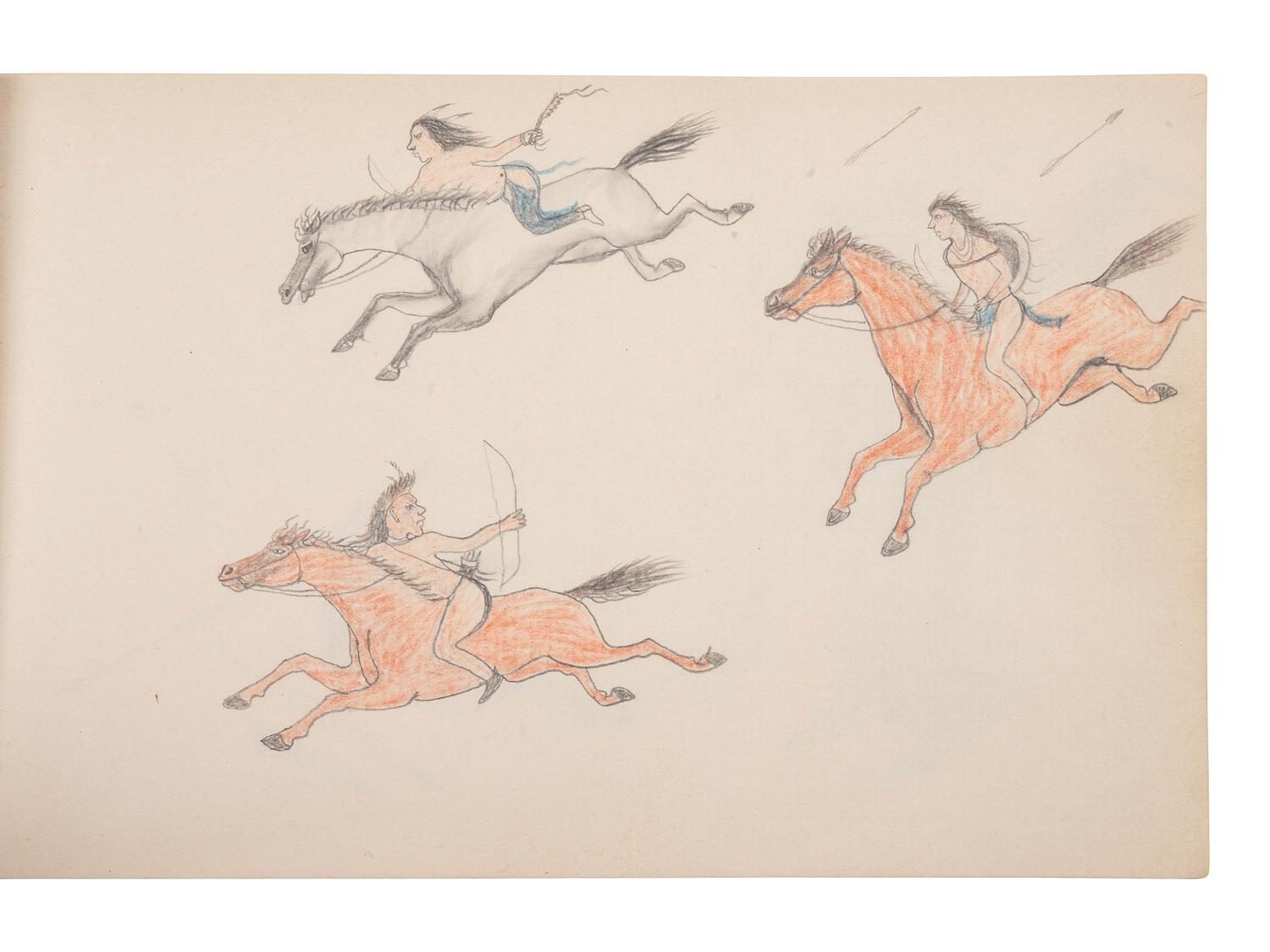 Rosebud Agency Sketchbook, by "Jack"