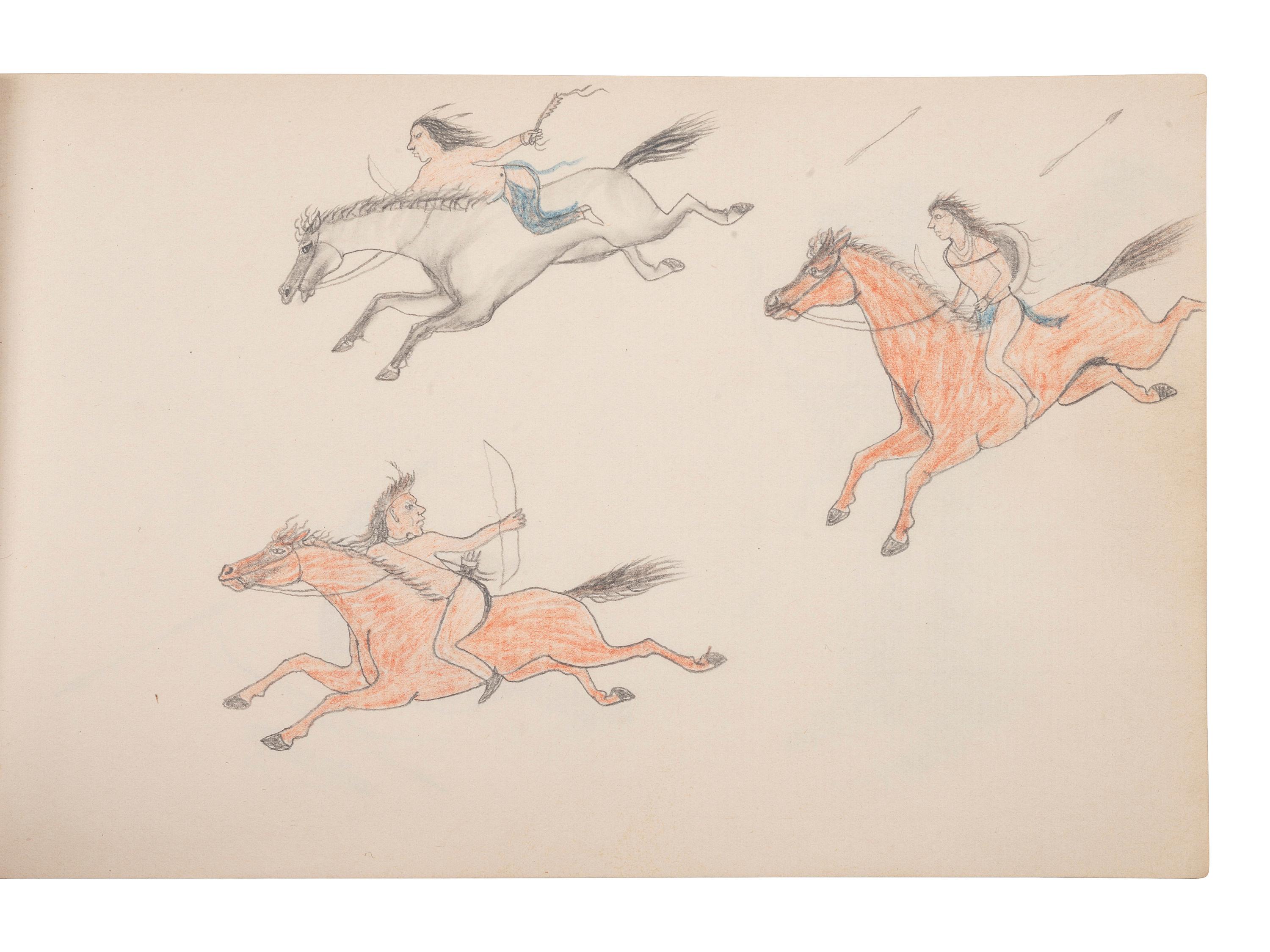 Rosebud Agency Sketchbook, by "Jack"