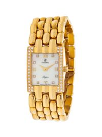 An 18 Karat Yellow Gold and Diamond Wristwatch, Festina,