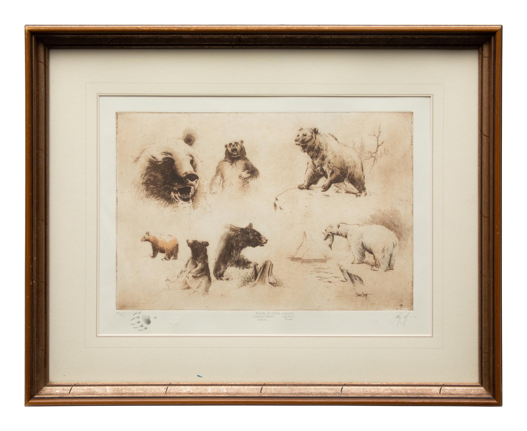 The Bears of North America , edition 26/100