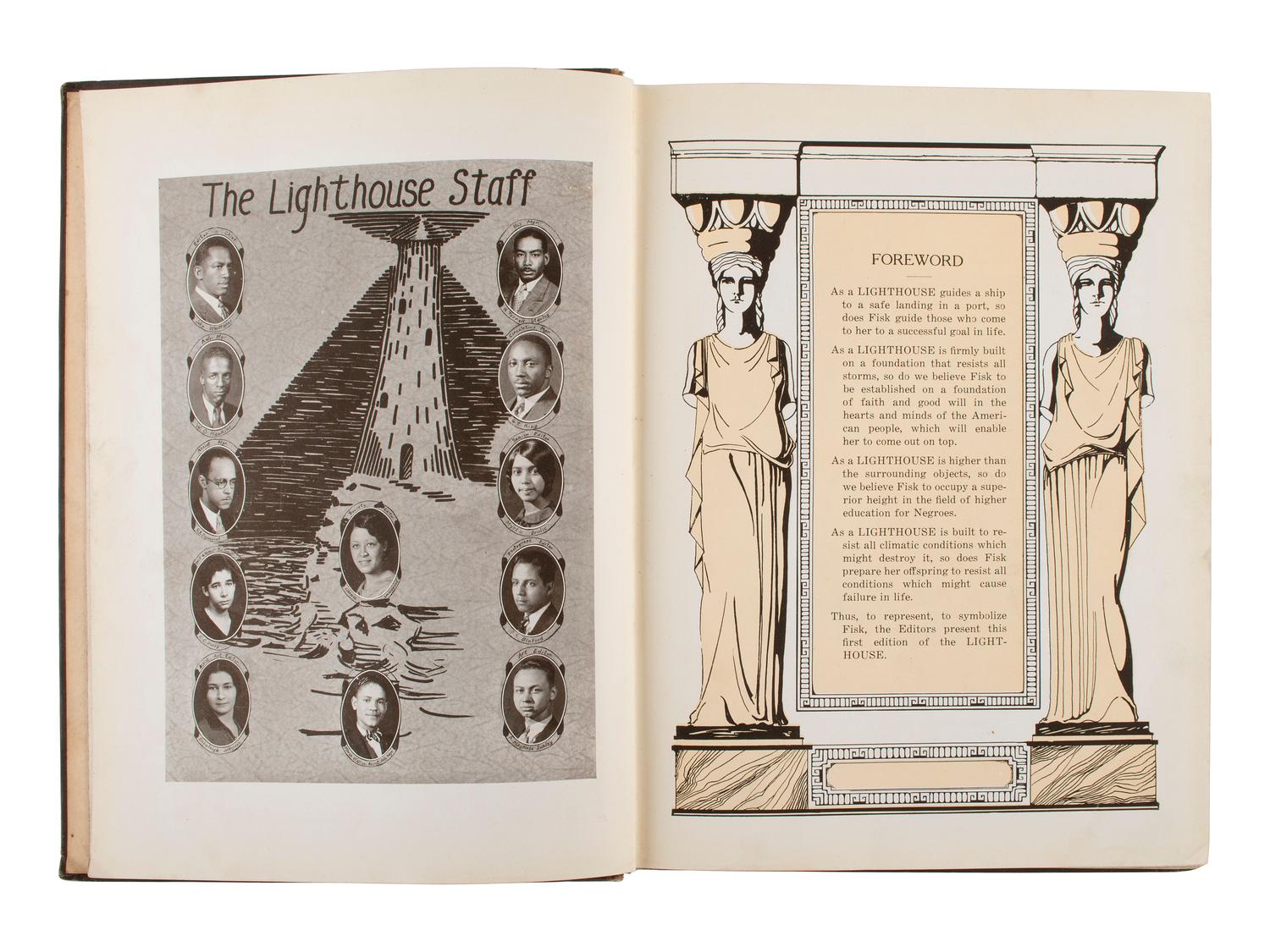 [African-Americana] Programs, Directories, and Yearbook from Fisk University and Miles College