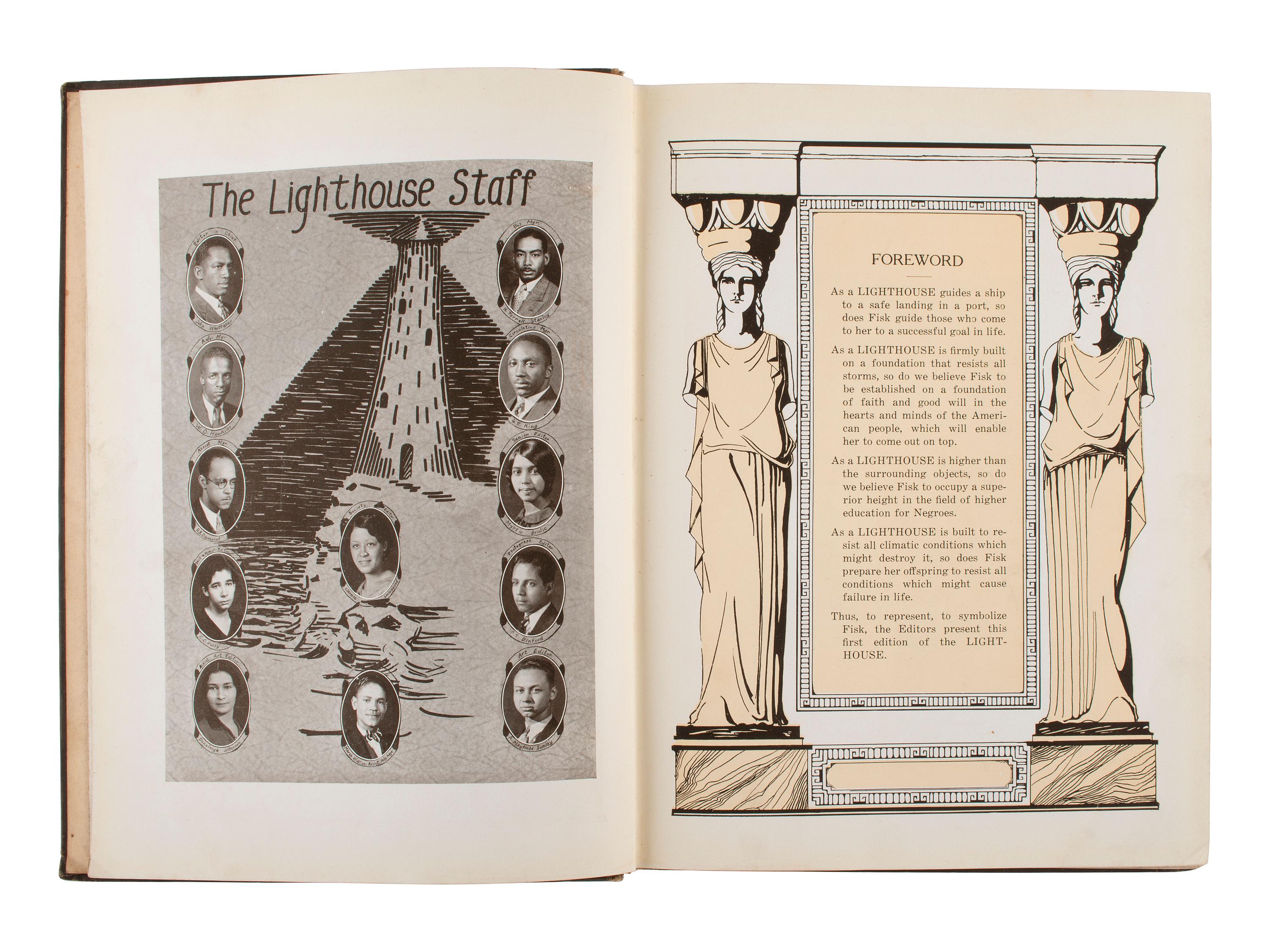 [African-Americana] Programs, Directories, and Yearbook from Fisk University and Miles College