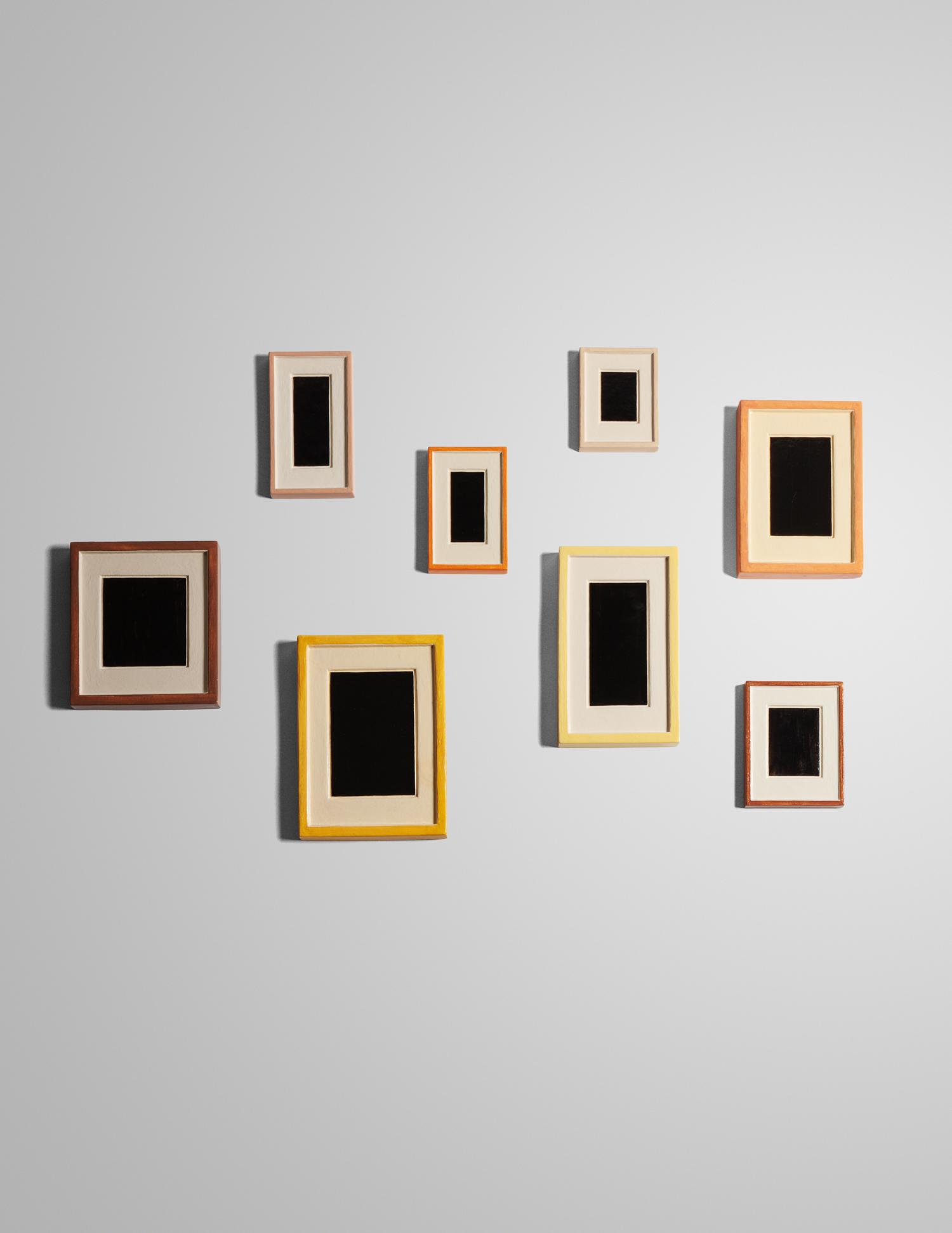 Eight Plaster Surrogates , 1982/1989
