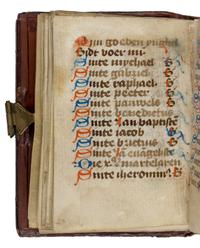 CIRCLE OF CORNELIA VAN WULFSCHKERCKE (Bruges, active from c. 1495, died 1540) Rosariaum, in Dutch, illuminated manuscript on parchment [Southern Netherlands, Bruges? c. 1510-1520]