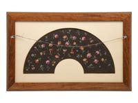 Design for a fan: Mythological scene (recto); Flowers (verso)