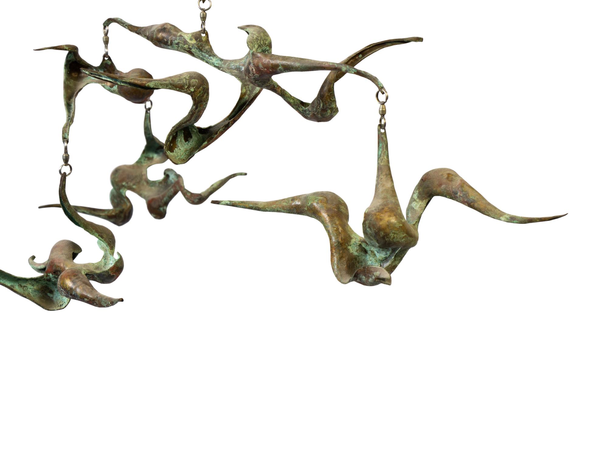 A Bronze Brutalist Mobile