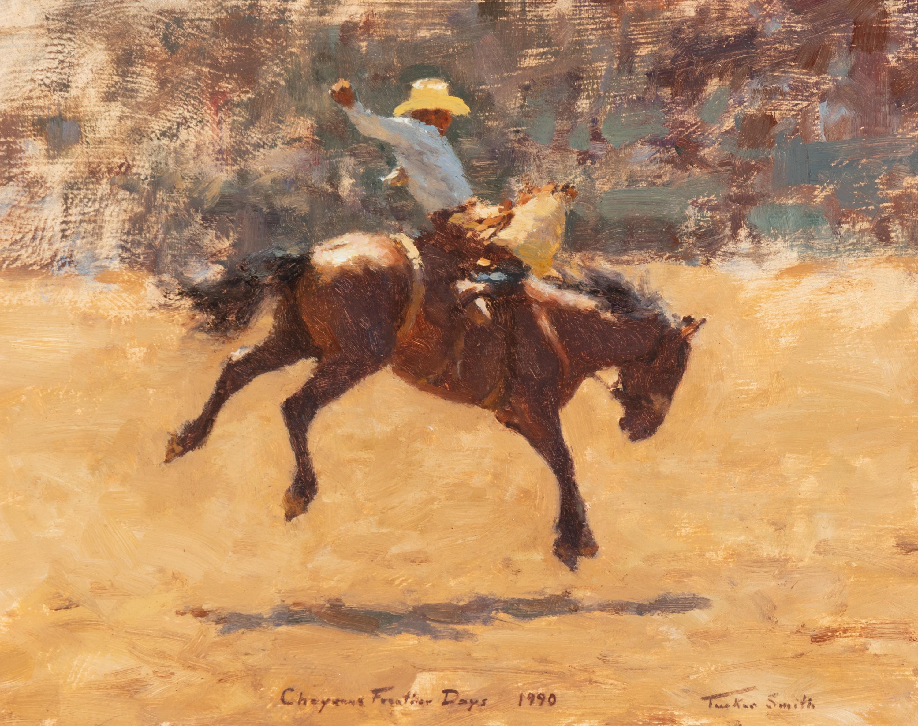 Tucker Smith (American, b. 1940) — Cheyenne Frontier Days , 1990
