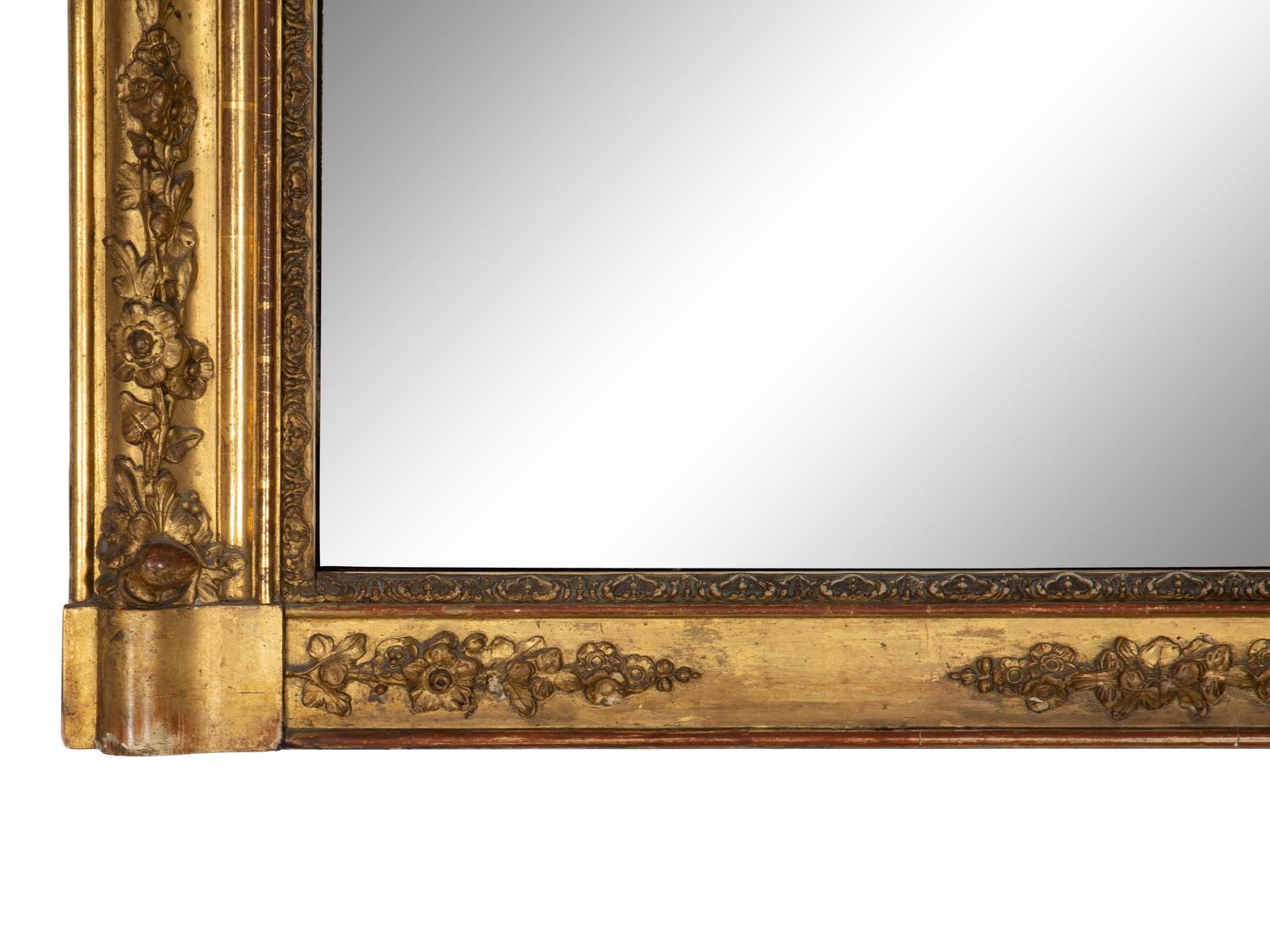 A Louis Philippe Giltwood Mirror