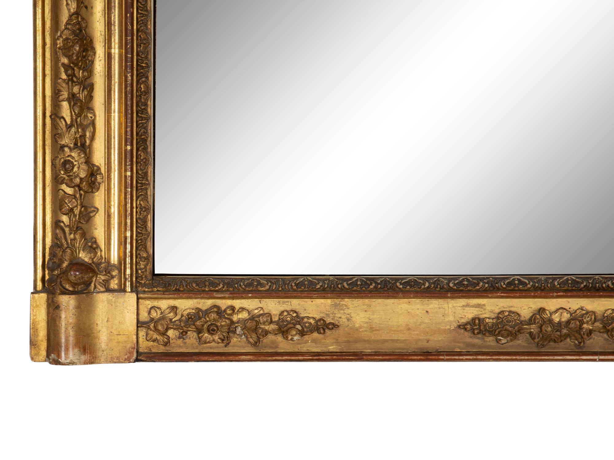 A Louis Philippe Giltwood Mirror