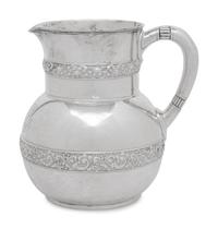 A Tiffany and Co. Silver Water Pitcher