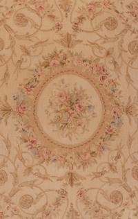 An Aubusson Style Wool Rug