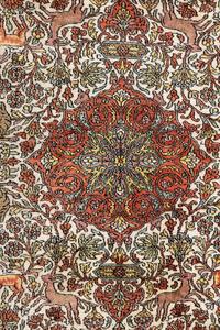 A Persian Silk Rug