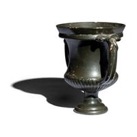 An Etruscan Malacena-Ware Kantharos