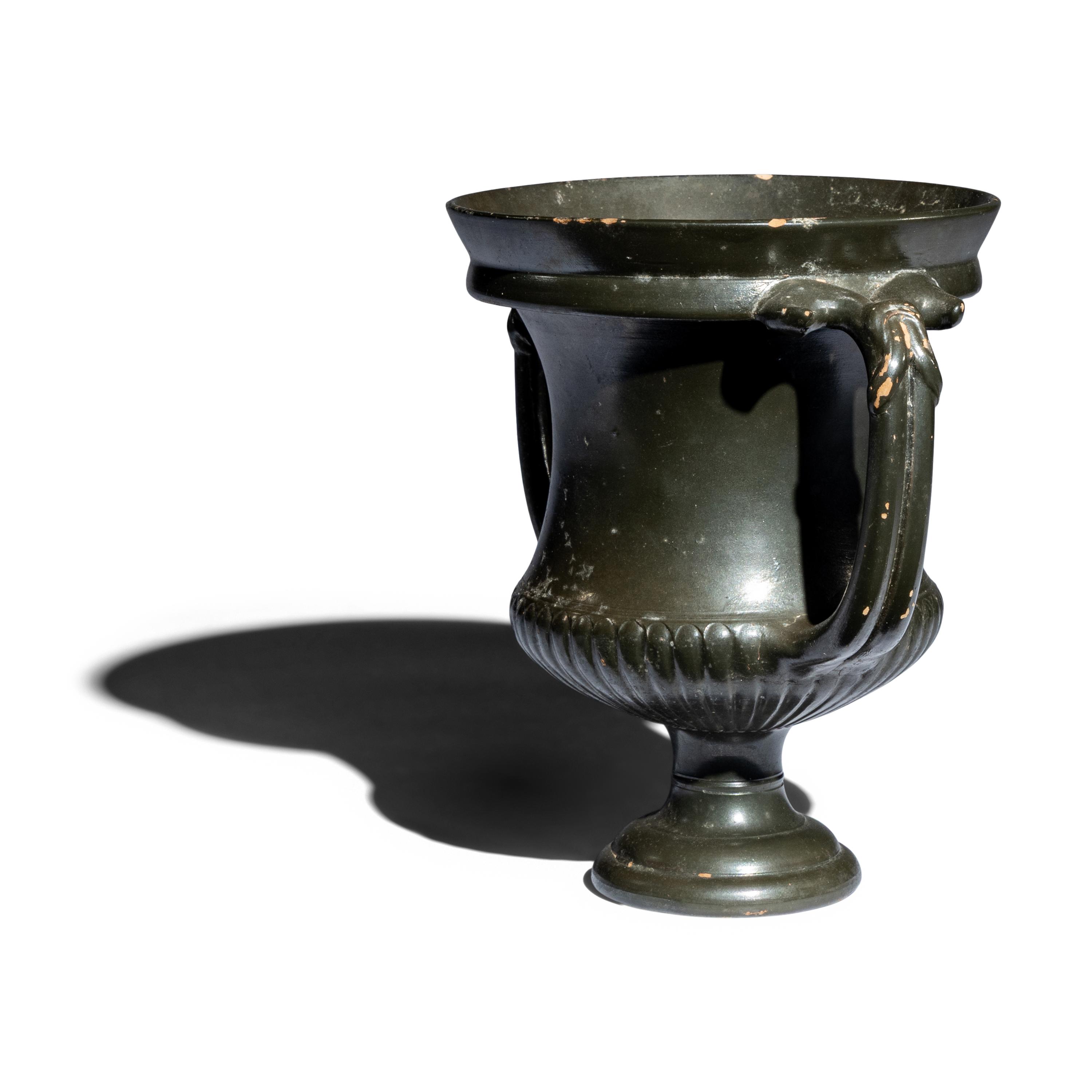 An Etruscan Malacena-Ware Kantharos