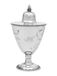 An American Silver Covered Sugar Urn