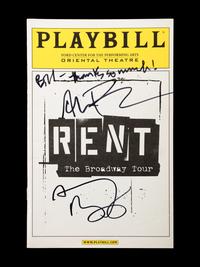 (Theatre Playbills) A group of 6 playbills and theater memorabilia, comprising: