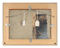 Untitled (Landscape), with Study for a Barn Interior (verso)