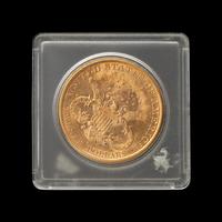 An 1897-S Liberty Head $20 Gold Coin