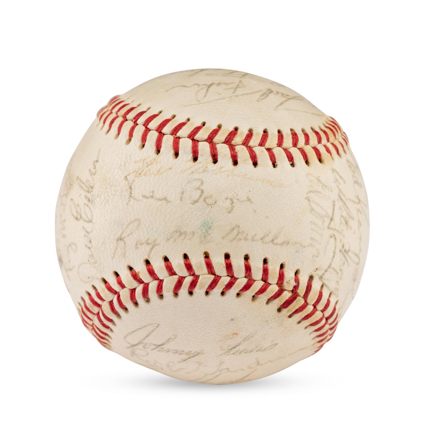 A 1966 New York Mets Team Signed Autograph Baseball