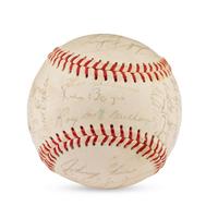 A 1966 New York Mets Team Signed Autograph Baseball