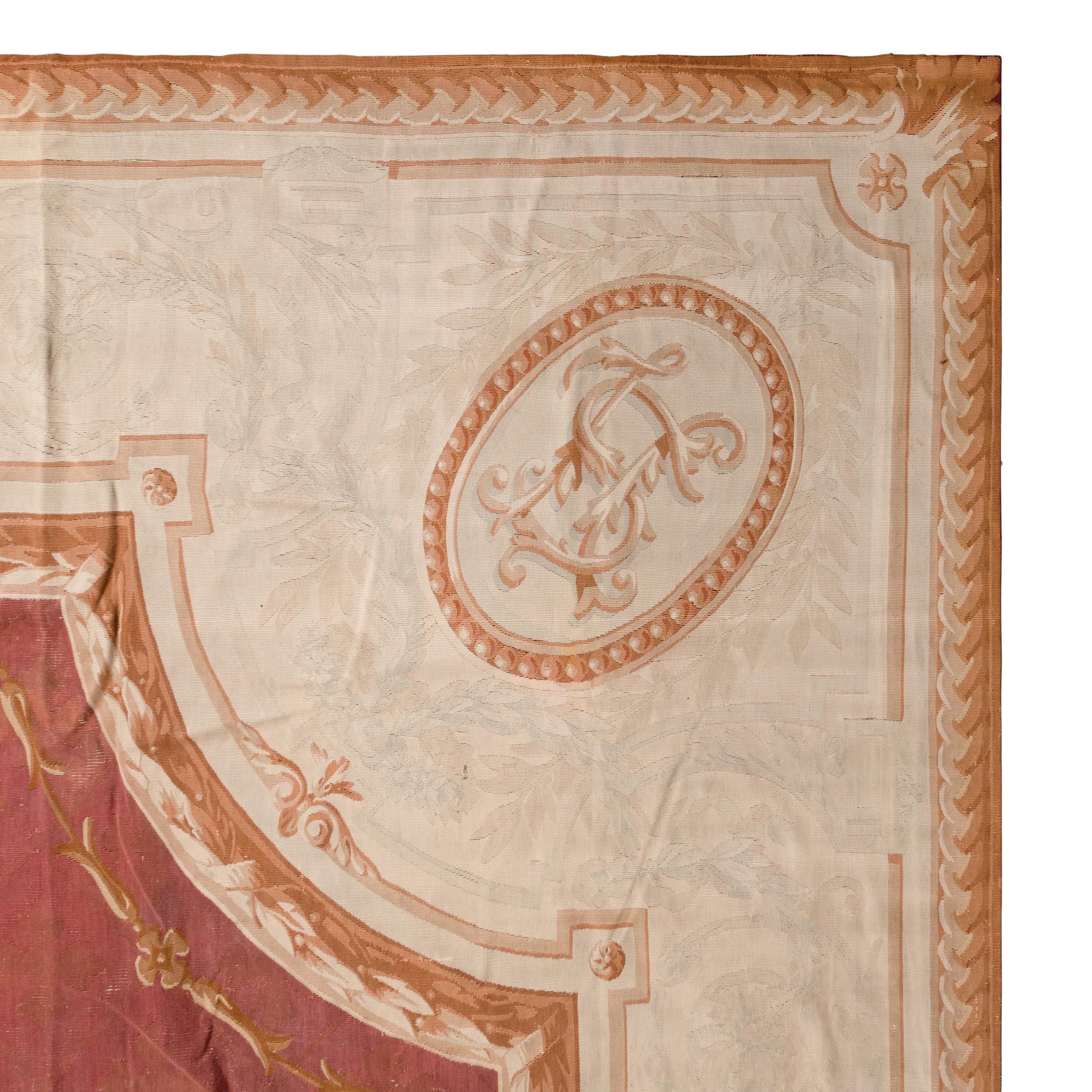 A Louis XVI Aubusson Carpet