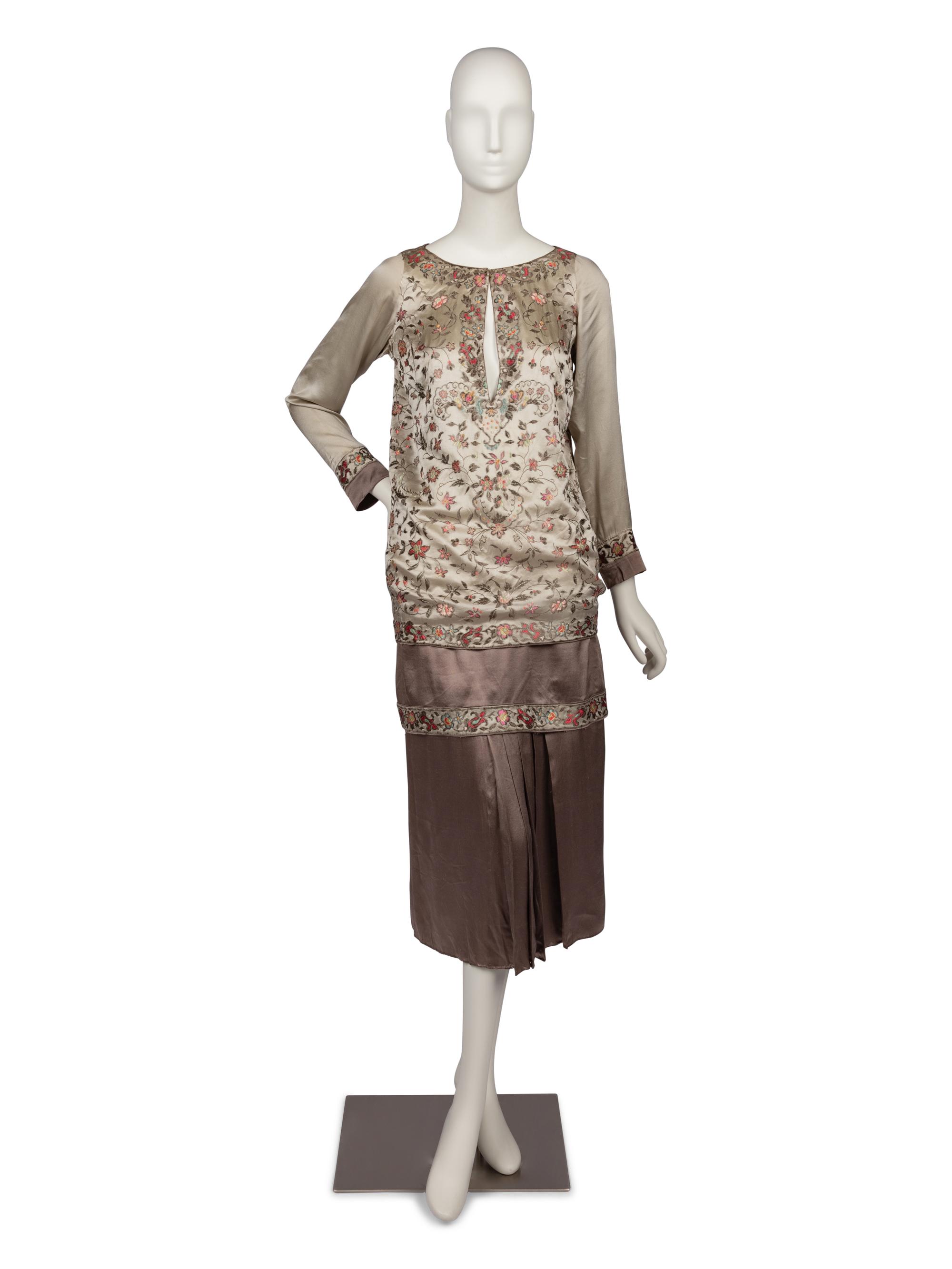Unlabeled Top and Skirt, Attributed to Callot Soeurs, 1920s
