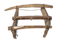 Inupiat Child's Walrus Ivory Sled