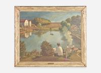 Gerrit Sinclair (American, 1890-1955) - Indiana Lake