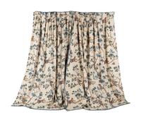 A Set of Three Drapery Panels