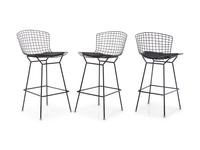 Set of Three Barstools Knoll, USA