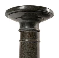 A Continental Carved Marble Pedestal
