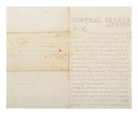 [CIVIL WAR]. Small archive of letters and photographs related to officers Sgt. Harry Graves, POW 2nd Bull Run, and Cpl. Edmund Wilson, WIA Fredericksburg, both of the 24th New York Volunteers.