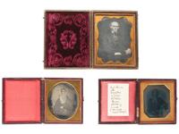 [EARLY PHOTOGRAPHY]. 20 assorted cased images, collected as associated family groups.