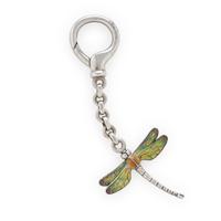 Tiffany & Co., Silver and Enamel Dragonfly Key Chain