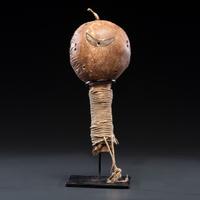 Plains Painted Hide Rattle, From the Collection of Dick Jemison, Alabama