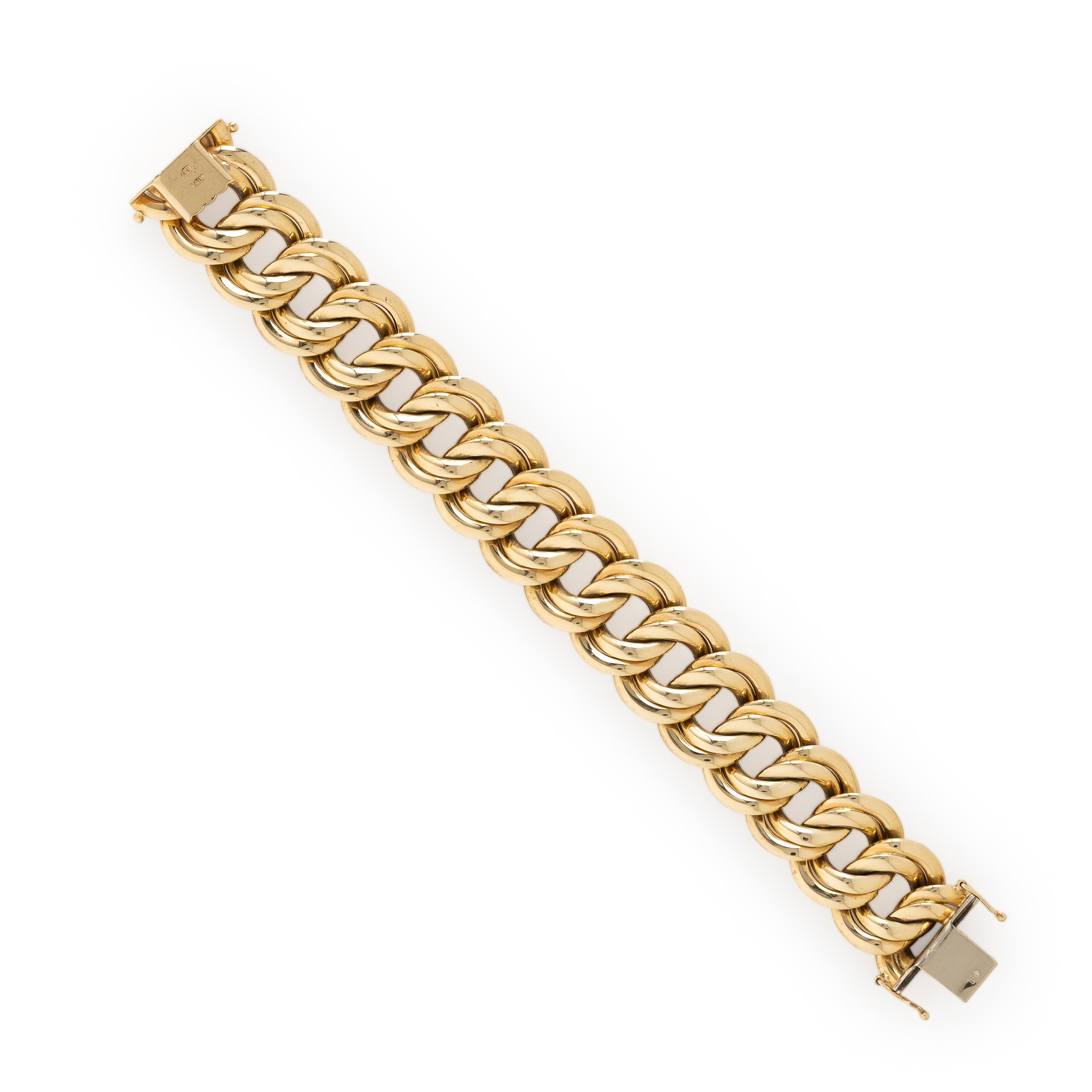 Yellow Gold Link Bracelet