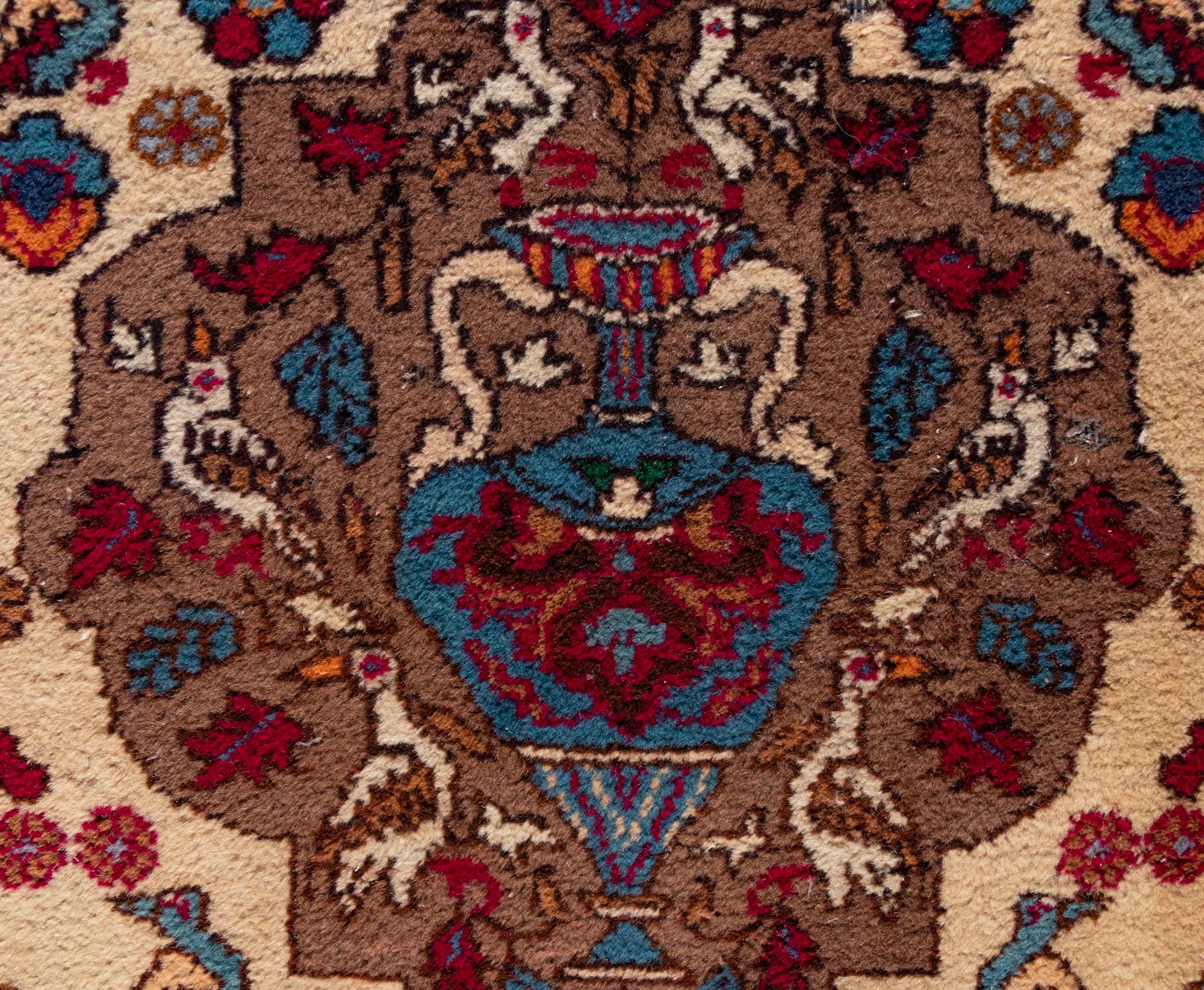 A Kirman Style Wool Rug