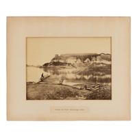 Upton, Benjamin F. (1818-1910), attrib. Ferry at Fort Snelling .