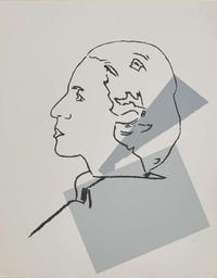 Andy Warhol (American, 1928-1987) - Diane Vreeland in Profile