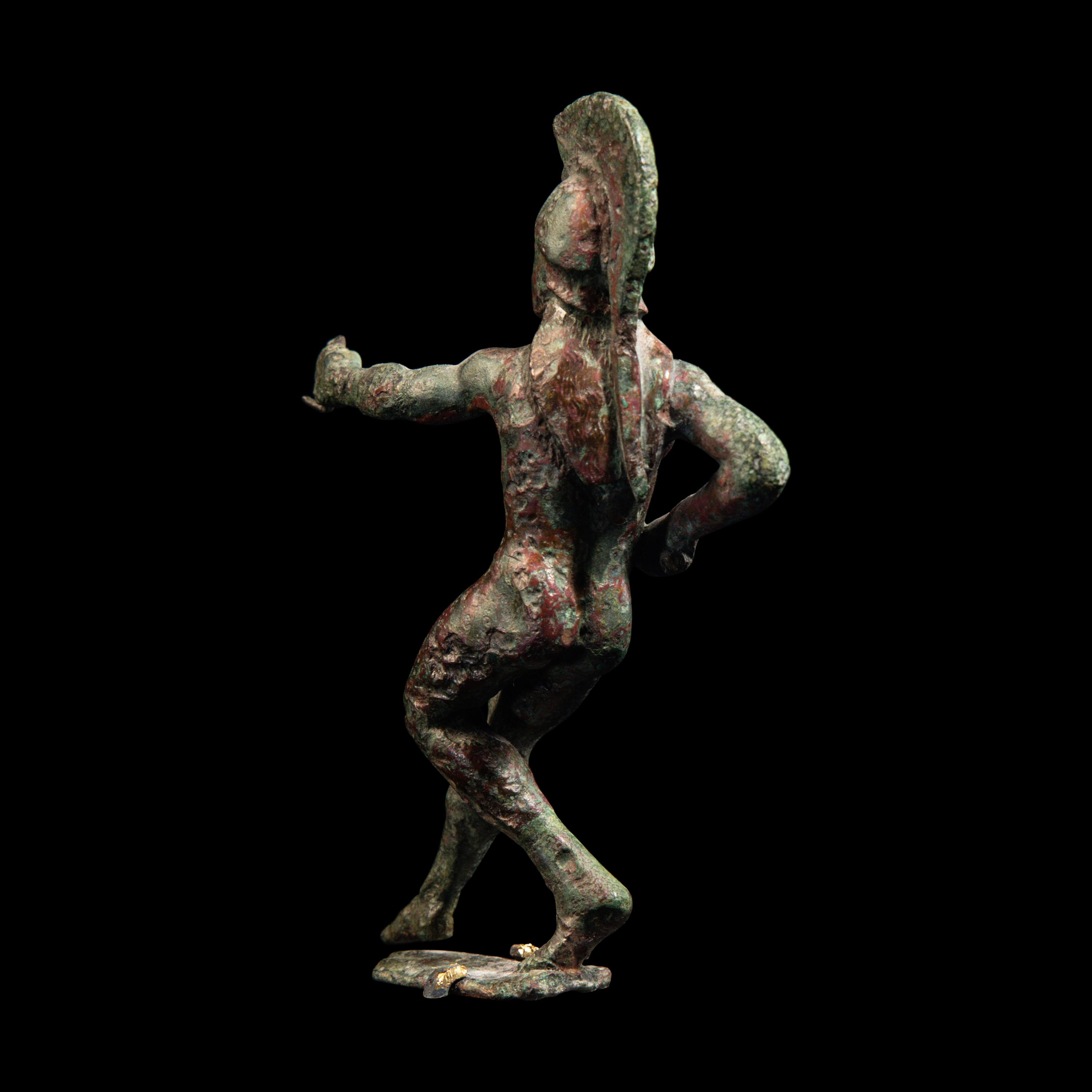 A Greek Bronze Warrior