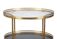 A Regency Style Gilt Metal Two-Tier Side Table — 20TH CENTURY