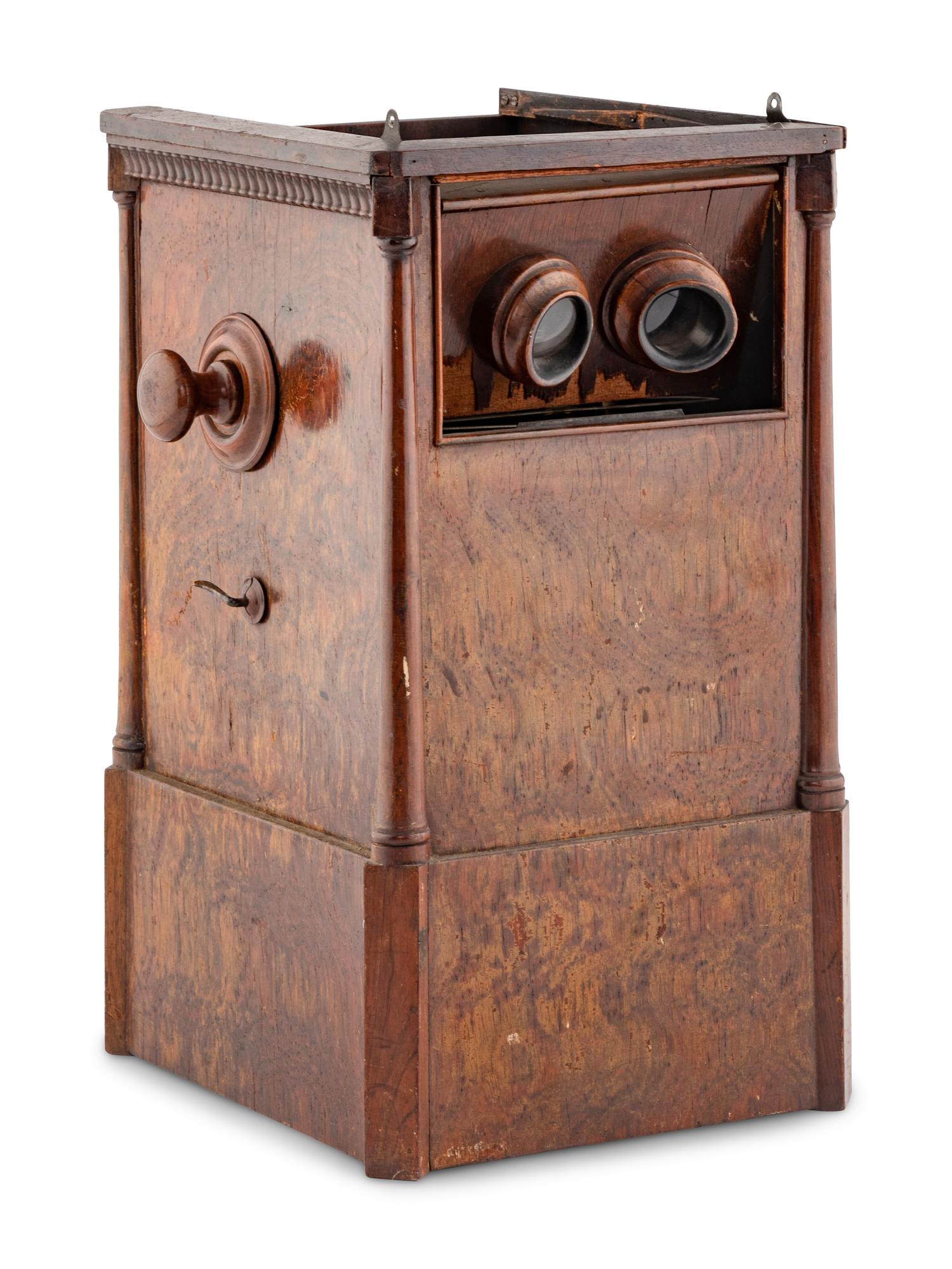 An Alexander Becker Tabletop Double Stereo Viewer