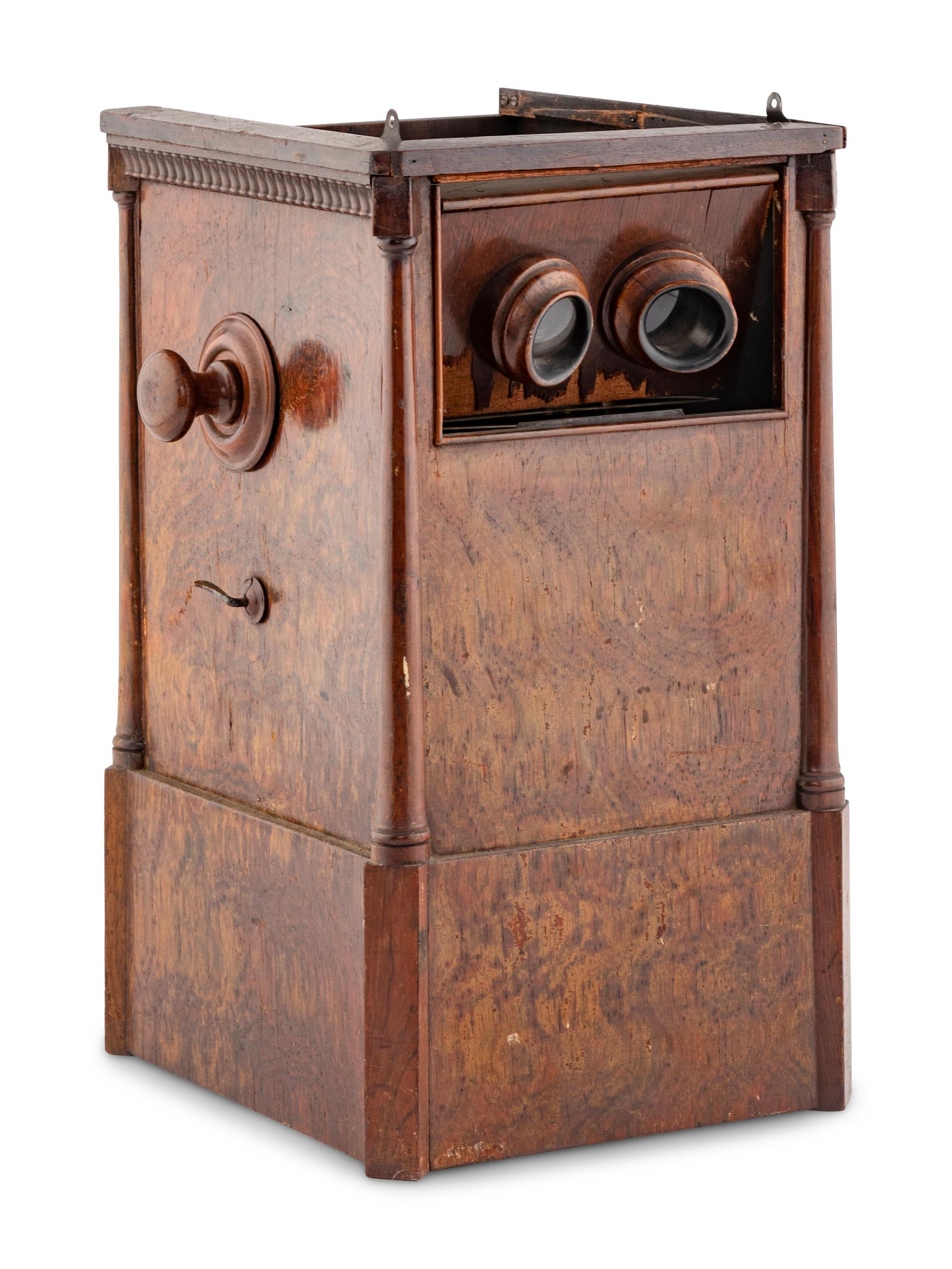 An Alexander Becker Tabletop Double Stereo Viewer