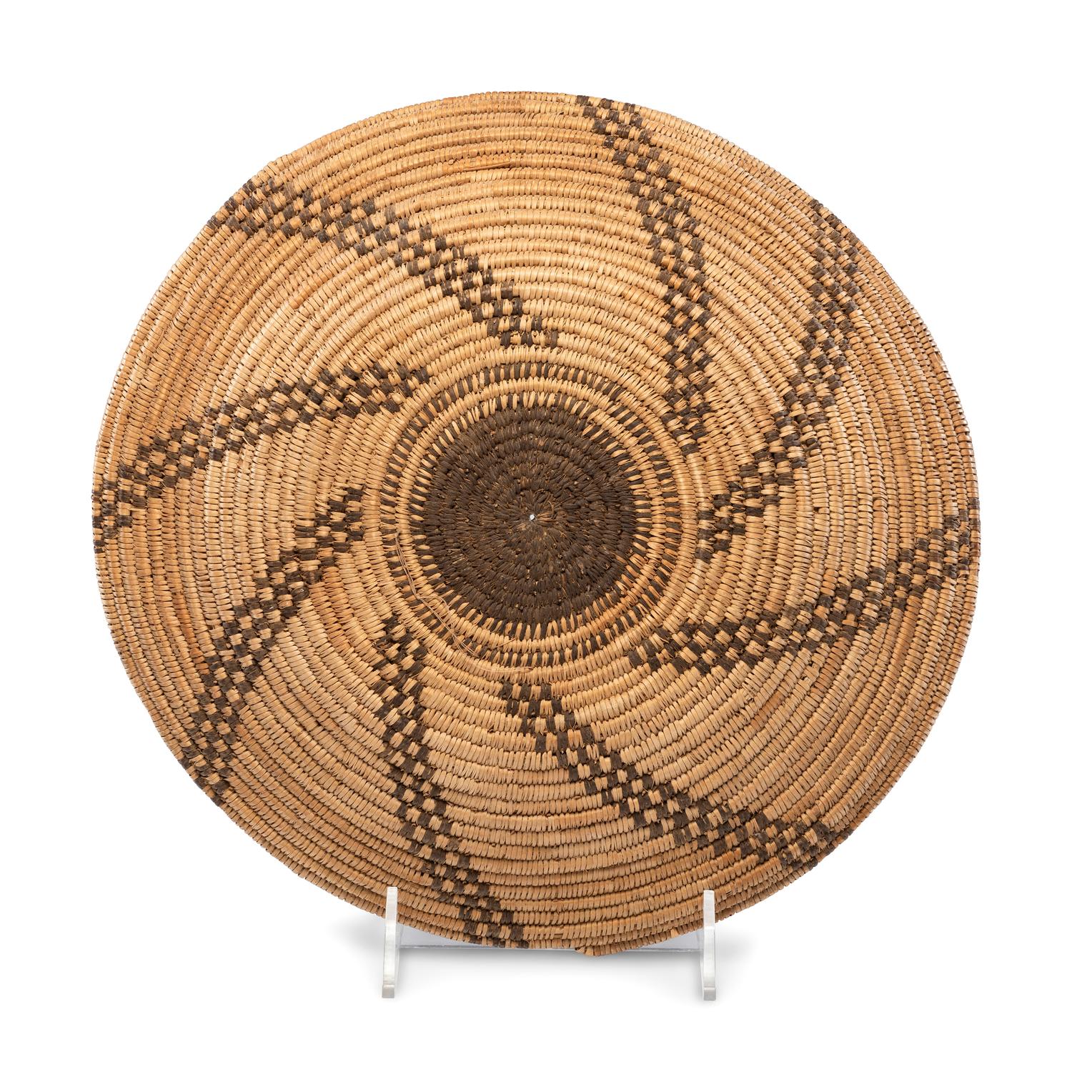 Navajo Weaving and Apache Basket