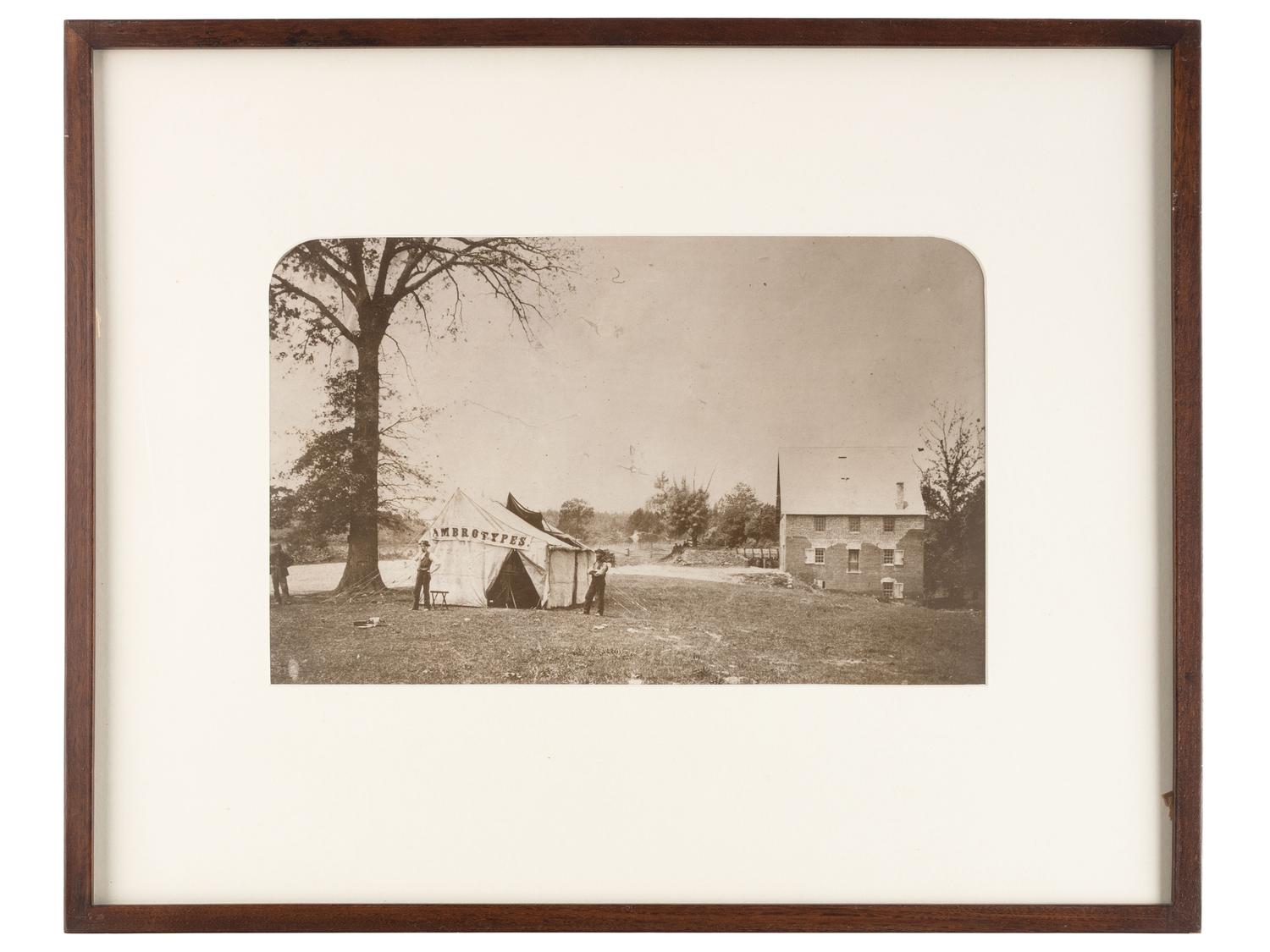 [EARLY PHOTOGRAPHY]. A selection of photographs and prints, incl. photographers with their cameras.