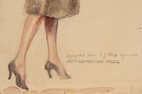 An Archive of Thirteen Conceptual Sketches for I.J. Fox , by James Montgomery Flagg and Russell Patterson, 1940s