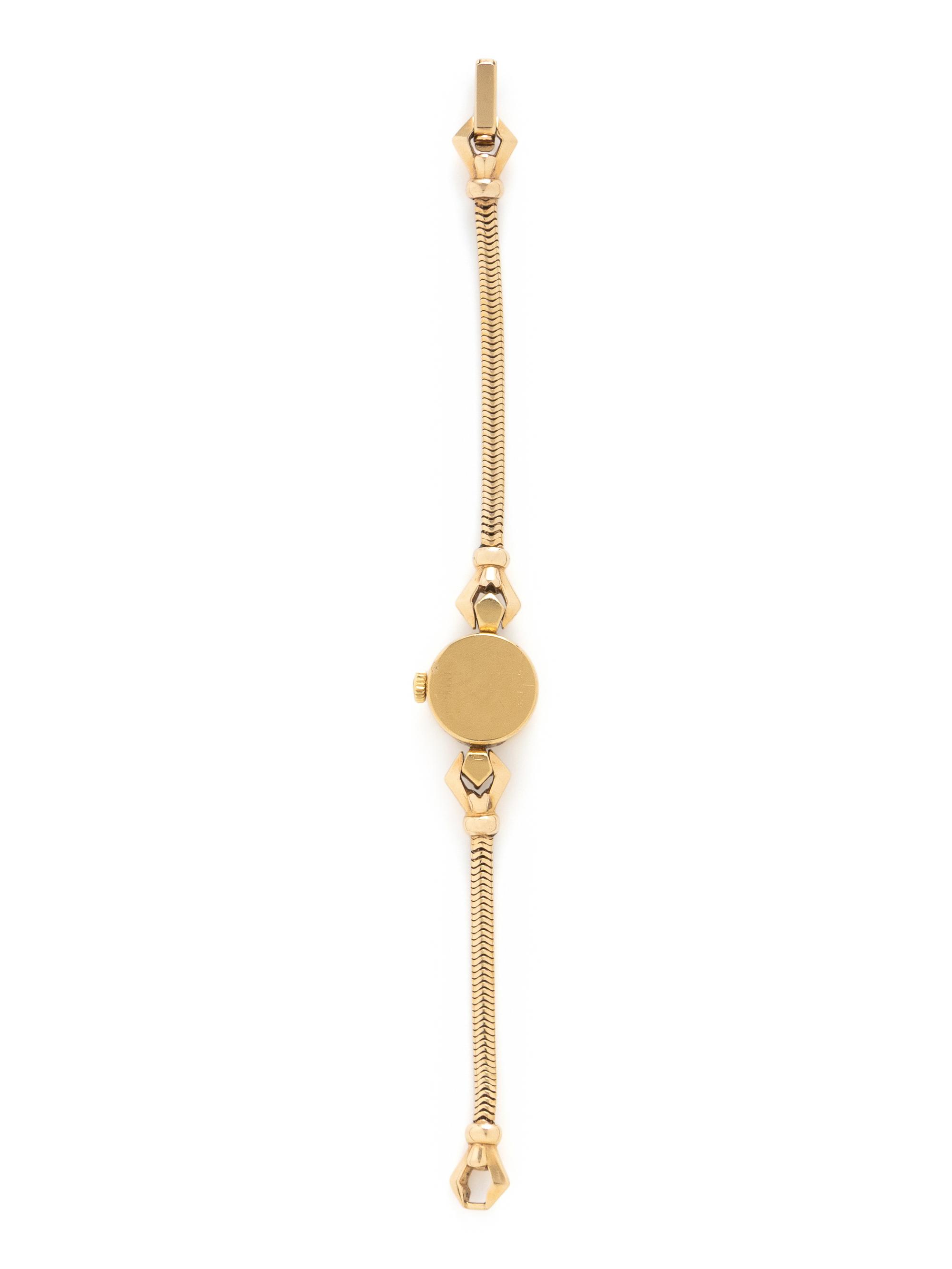 ROLEX, YELLOW GOLD AND DIAMOND WATCH