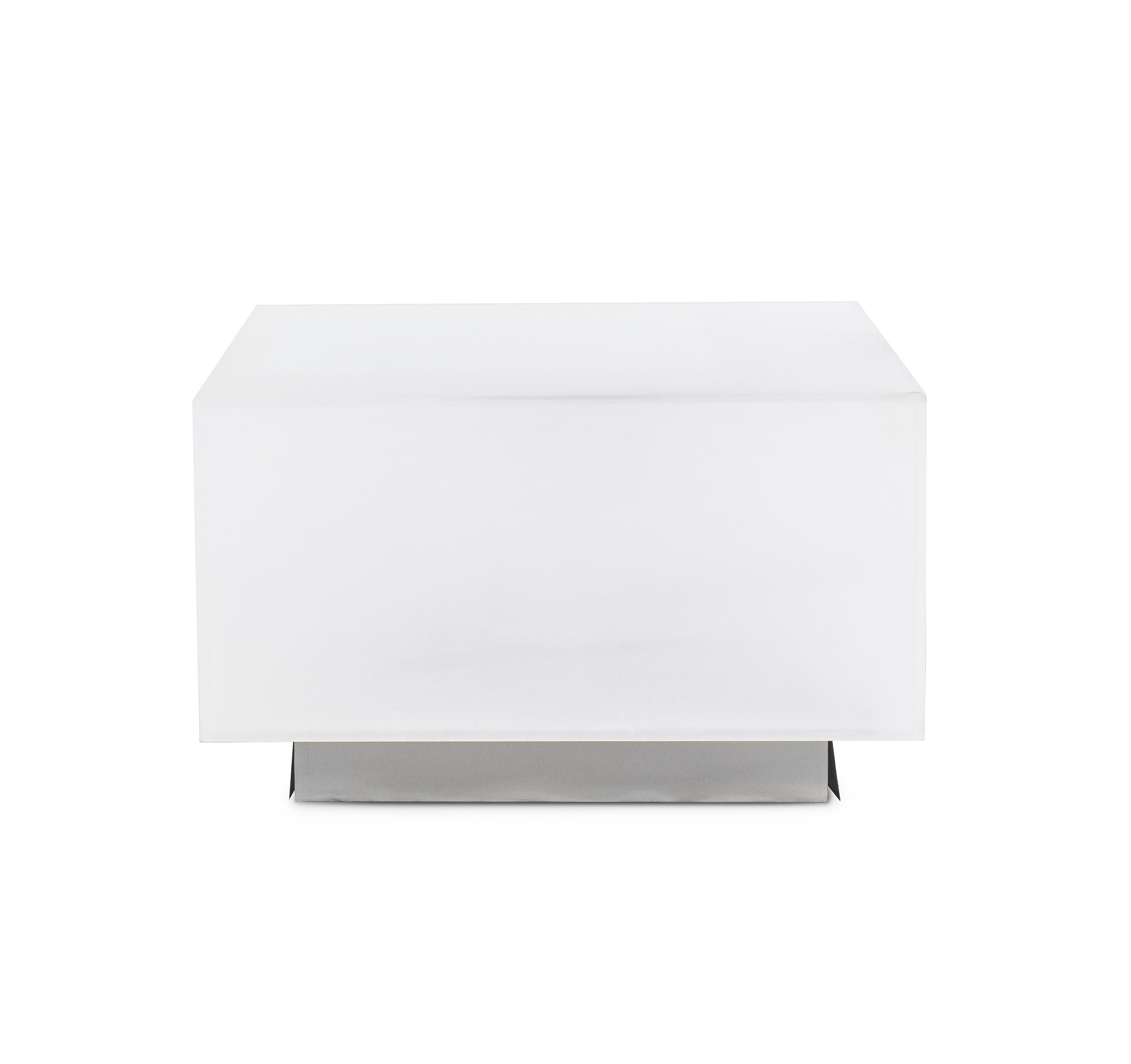Illuminated Plexiglass End Table