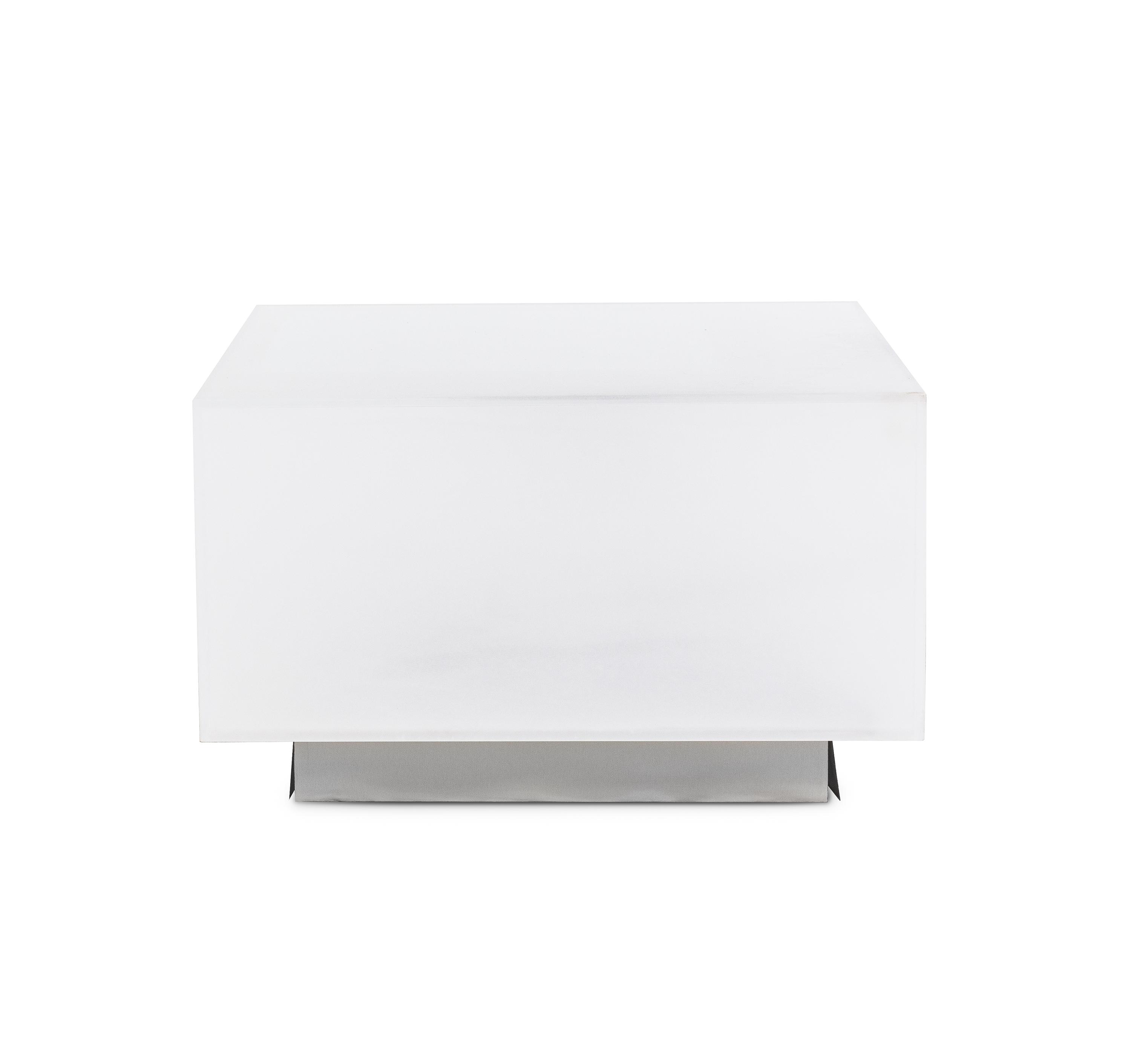 Illuminated Plexiglass End Table