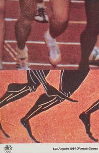 A group of 9 Los Angeles 1984 Olympics Posters